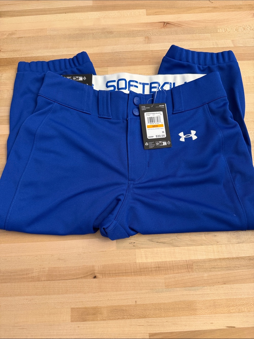 Under Armour Kids Blue Softball pants